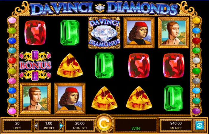 игровые автоматы Da Vinci